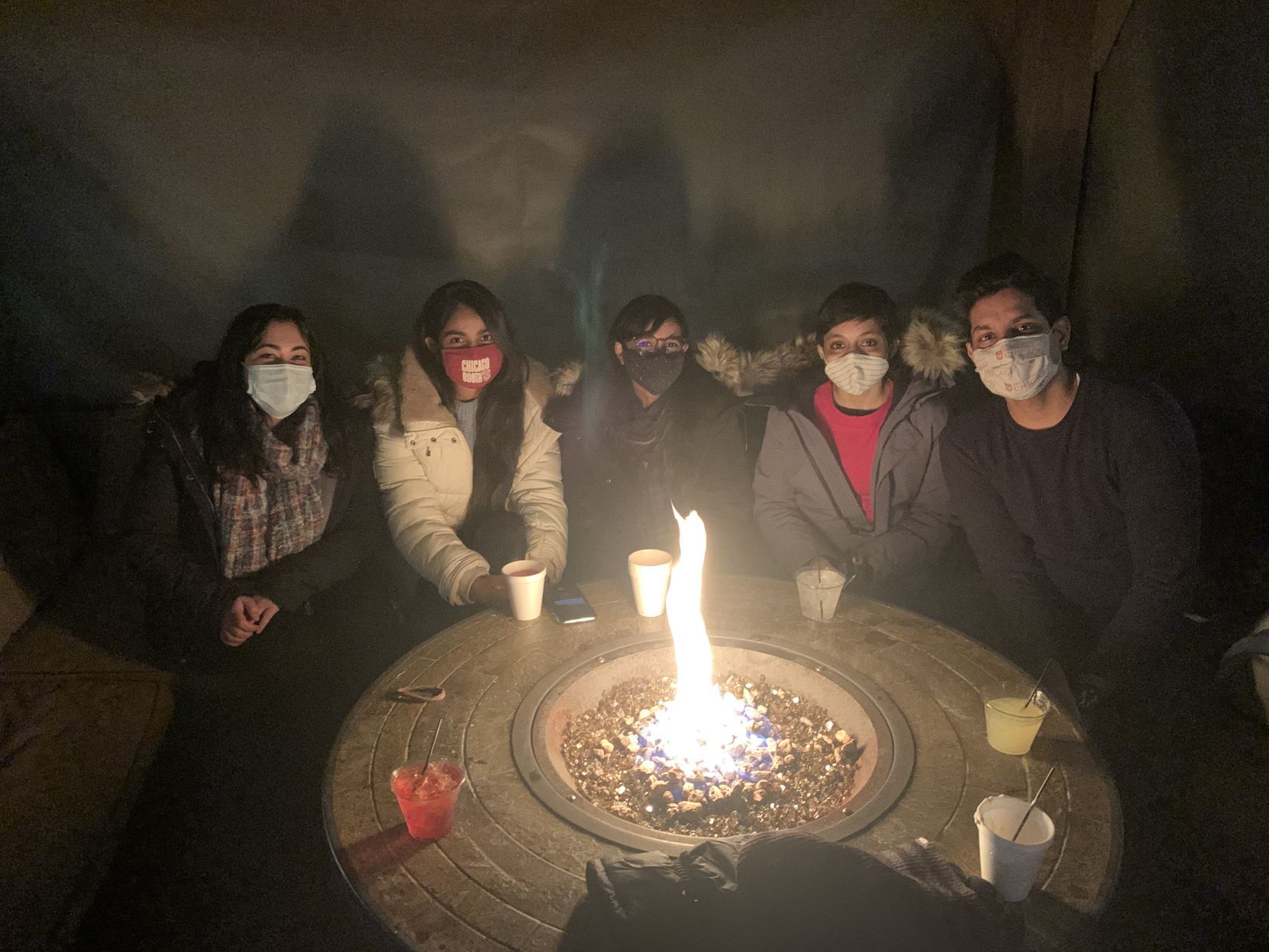 Winterfest 2021: Baker House fire and ice bar